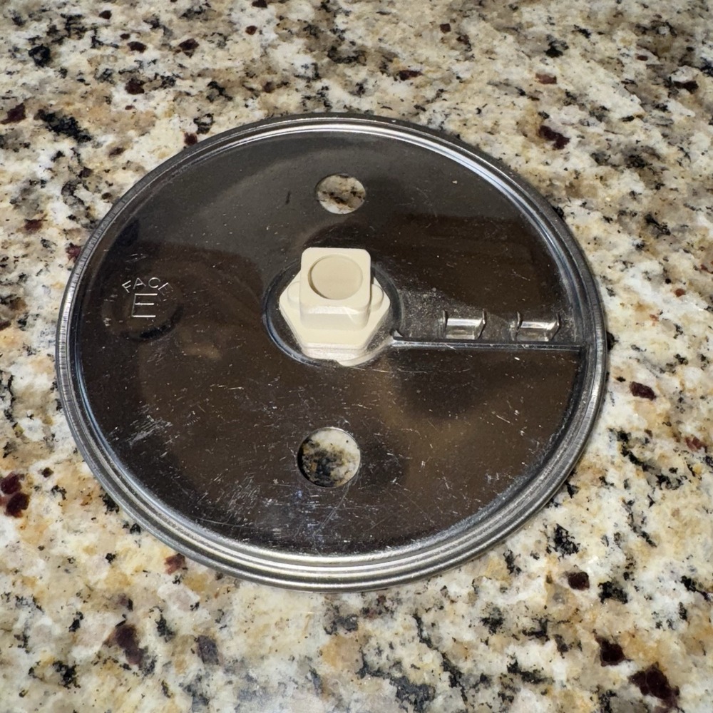 Vintage Moulinex Regal La Machine II Food Processor Shred Slice Blade Disc E